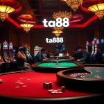 Experience the thrilling ta88 casino atmosphere with players at vibrant game tables.